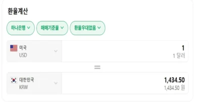 치솟는 환율