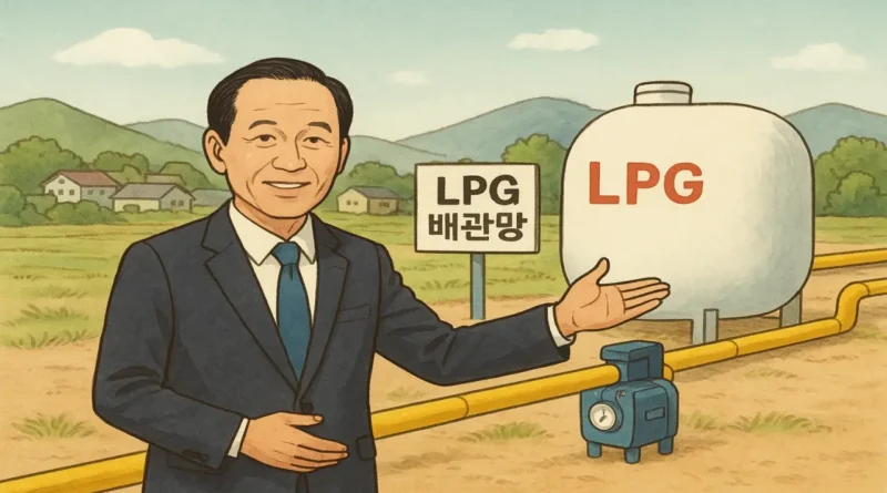 최문순 화천군수 LPG 배관망 사업
