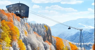 화천 백암산 전망대