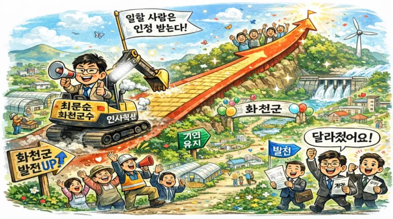 최문순 화천군수 인사정책