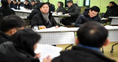 화천 산천어축제 대책회의 장면