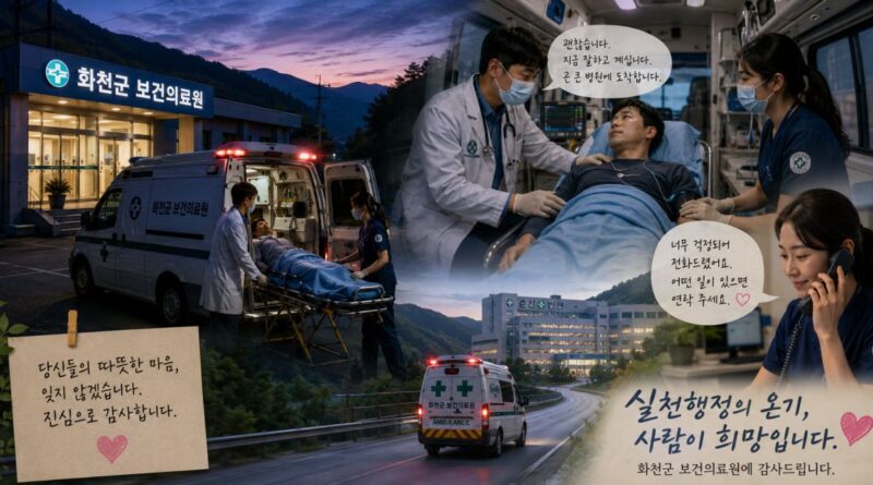 화천군 보건의료원 실천행정의 온기
