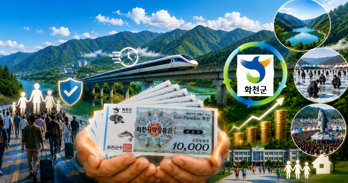 화천 ‘지역재원 창출형’ 농어촌 기본소득